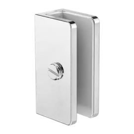 SHOWER U BRACKET 10MM GLASS CHROME 