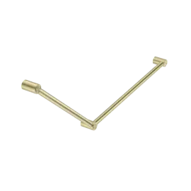 MECCA CARE 32MM DDA GRAB RAIL SET 45 DEGREE 750X900MM BRUSHED GOLD 