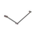 MECCA CARE 32MM DDA GRAB RAIL SET 45 DEGREE 750X900MM BRUSHED BRONZE 