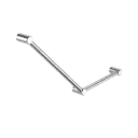 MECCA CARE 32MM AMBULANT TOILET GRAB RAIL 45 DEGREE 750x450MM CHROME 