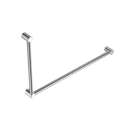 MECCA CARE 32MM DDA GRAB RAIL SET 90 DEGREE 600X1000MM CHROME 