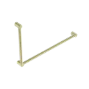 MECCA CARE 32MM DDA GRAB RAIL SET 90 DEGREE 600X1000MM BRUSHED GOLD 
