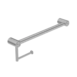MECCA CARE GUN METAL 25MM TOILET ROLL RAIL 300MM