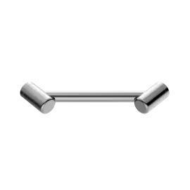 MECCA CARE 25MM FOOTREST CORNER GRAB RAIL 215MM CHROME 