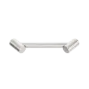 MECCA CARE 25MM FOOTREST CORNER GRAB RAIL 215MM BRUSHED NICKEL 