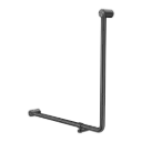 MECCA CARE 32MM 90 DEGREE BENT TUBE GRAB RAIL 750X750MM GUN METAL 