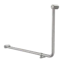 MECCA CARE 32MM DDA 90 DEGREE BENT TUBE GRAB RAIL 600X1000MM BRUSHED NICKEL 
