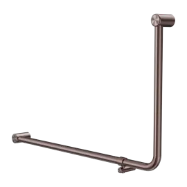 MECCA CARE 32MM DDA 90 DEGREE BENT TUBE GRAB RAIL 600X1000MM BRUSHED BRONZE 
