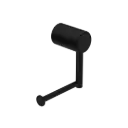 MECCA MATTE BLACK CARE HEAVY DUTY TOILET ROLL HOLDER