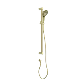 MECCA CARE 32MM GRAB RAIL AND ADJUSTABLE SHOWER RAIL SET 900MM BRUSHED GOLD 