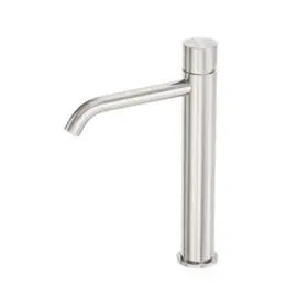 ZEN SS316L TALL BASIN MIXER HANDLESS BRUSHED NICKEL 