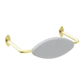 MECCA BRUSHED GOLD CARE DDA TOILET BACKREST