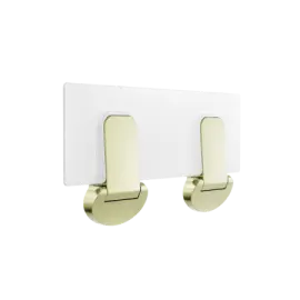 MECCA BRUSHED GOLD CARE SHOWER SEAT 960Ã—330MM