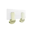 MECCA BRUSHED GOLD CARE SHOWER SEAT 960Ã—330MM