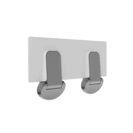 MECCA GUN METAL CARE SHOWER SEAT 960Ã—330MM