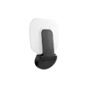 MECCA MATTE BLACK CARE SHOWER SEAT  400×330MM