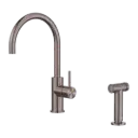 ZEN SS316L KITCHEN MIXER WITH HAND SPRAY BRUSHED BRONZE 