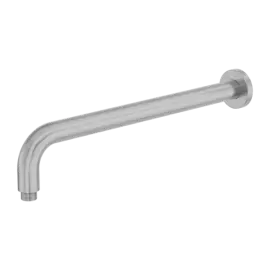 ZEN SS316L GRAPHITE ROUND SHOWER ARM 400MM LENGTH