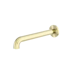 ZEN SS316L BRUSHED GOLD ROUND BASIN/BATH SPOUT ONLY 185MM
