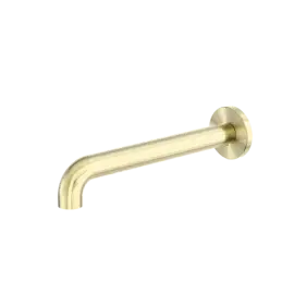 ZEN SS316L BRUSHED GOLD ROUND BASIN/BATH SPOUT ONLY 230MM