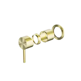ZEN SS316L SHOWER MIXER TRIM KITS ONLY BRUSHED GOLD 