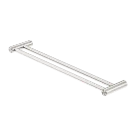ZEN SS316L BRUSHED NICKEL DOUBLE TOWEL RAIL 600MM