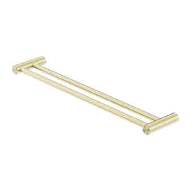 ZEN SS316L BRUSHED GOLD DOUBLE TOWEL RAIL 800MM