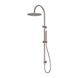 ZEN SS316L TWIN SHOWER BRUSHED BRONZE 