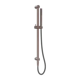 ZEN SS316L SHOWER RAIL WITH OUTDOOR SHOWER HOSE BRUSHED BRONZE 