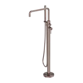 ZEN SS316L FREESTANDING BATH MIXER BRUSHED BRONZE 