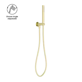 ZEN SS316L SHOWER ON BRACKET BRUSHED GOLD 