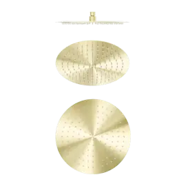 ZEN SS316L BRUSHED GOLD 300MM ROUND SHOWER HEAD