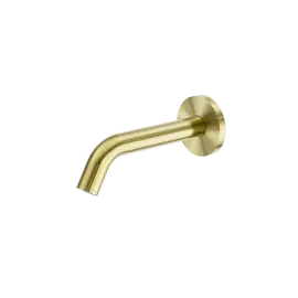 MECCA WALL BRUSHED GOLD MOUNT SENSOR TAP 80MM PLATE