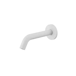 MECCA WALL MATTE WHITE MOUNT SENSOR TAP 80MM PLATE