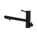 DOLCE MATTE BLACK THREE-WAY KITCHEN MIXER