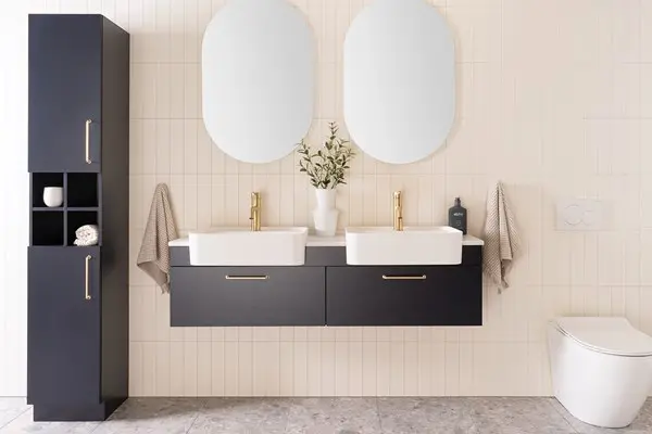 Harper All Caesarstone finish Drw Slim 1800 FM D CS 