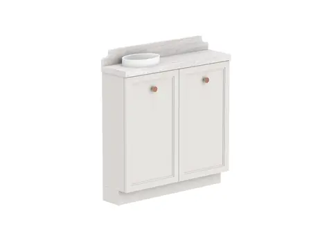 Michel Durable finish Bench 900 WH L DU 