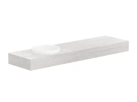Michel Caesarstone finish Bench 1800 WH L CS 