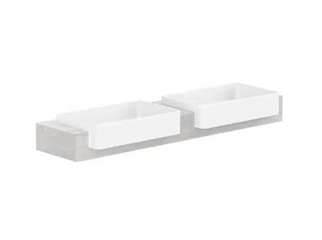 Michel Caesarstone finish SR Bench 1500 WH D CS 