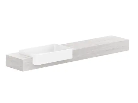 Michel Caesarstone finish SR Bench 1800 WH L CS 