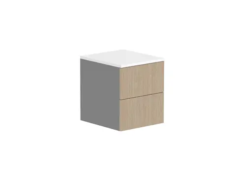 Modular Caesarstone finish Thirroul Twin 446 Drawer CS 