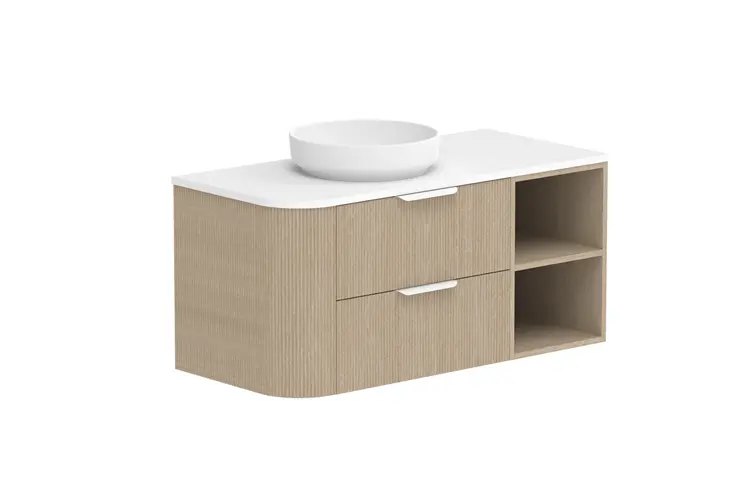 Modular Customizable Premium Thirroul Twin Custom Open Shelf CP 