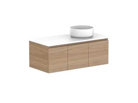 Glacier Caesarstone finish Lite Dor&Drw Slim 1050 WH R CS  