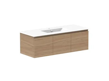 Glacier Caesarstone finish Lite Dor&Drw Slim 1200 WH C CS 