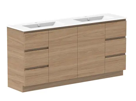 Glacier Caesarstone finish Lite Dor&Drw Trio 1800 WK D CS 