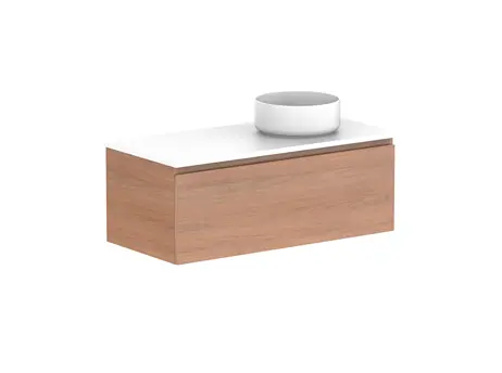 Glacier Caesarstone finish Lite All Drw Slim 1050 WH R CS 