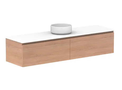 Glacier Caesarstone finish Lite All Drw Slim 1800 WH R CS  