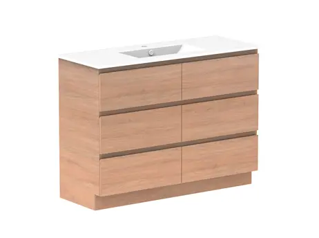 Glacier Marble Top Lite All Drw Trio 1200 WK C CM 