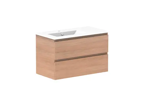 Glacier Marble Top Pro All Drw Twin 900 WH L CM 