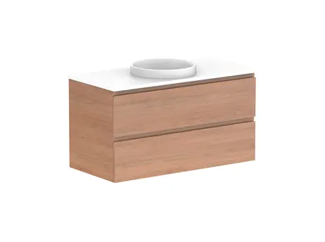 Glacier Caesarstone finish Pro All Drw Twin 1050 WH C CS 